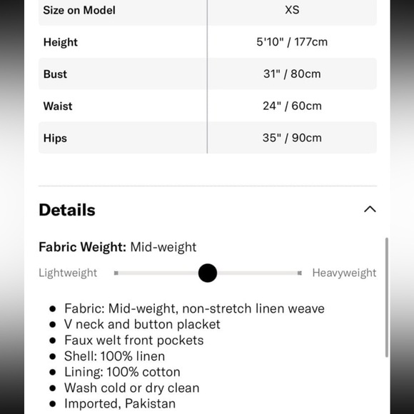 DL1961 Zia Vest Flax Linen - Picture 4 of 7